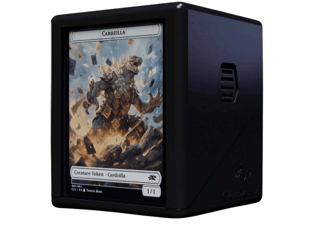 Gamers Guild AZ Cardzilla Cardzilla: Showcase 100+ Deck Box - Black (Pre-Order) GTS