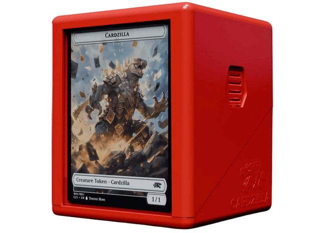 Gamers Guild AZ Cardzilla Cardzilla: Showcase 100+ Deck Box - Red (Pre-Order) GTS