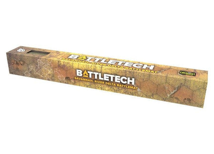 Gamers Guild AZ Catalyst Game Labs Battletech: BattleMat - Savannah - River Delta (Pre-Order) ACD Distribution