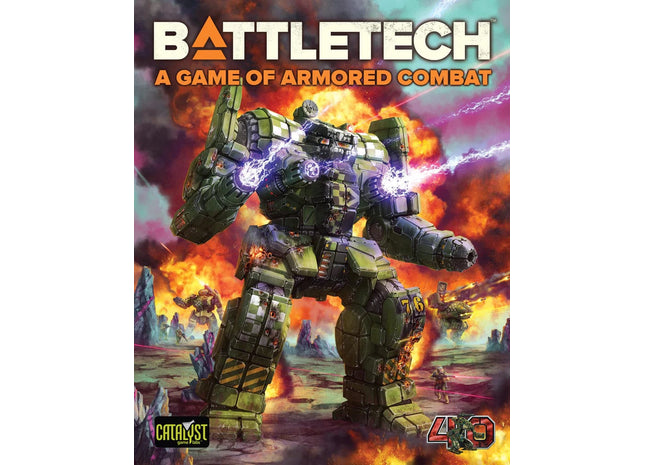 Gamers Guild AZ Catalyst Game Labs Battletech: Game Of Armored Combat - 40th Anniversary (Pre-Order) GTS