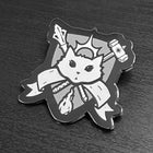 Gamers Guild AZ Caverns & Calicos Enamel Pin: Cat Class - Cleric Caverns & Calicos
