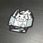 Gamers Guild AZ Caverns & Calicos Sticker: Cat Class - Dungeon Master/Game Master Caverns & Calicos