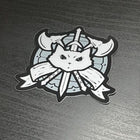 Gamers Guild AZ Caverns & Calicos Sticker: Cat Class - Fighter Caverns & Calicos
