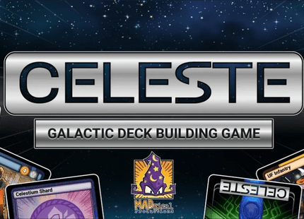 Gamers Guild AZ MADgical Productions Celeste: Galactic Deck / Bag / Pool Building Game Gamers Guild AZ