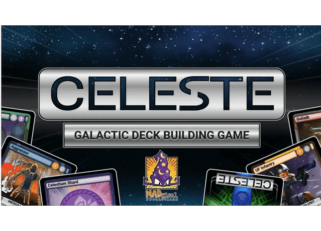 Gamers Guild AZ MADgical Productions Celeste: Galactic Deck / Bag / Pool Building Game Gamers Guild AZ