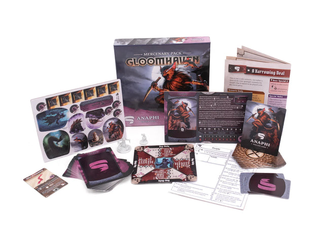 Gamers Guild AZ Cephalofair Games Gloomhaven: Anaphi - Fallen Lion Mercenary Pack (Pre-Order) Cephalofair Games