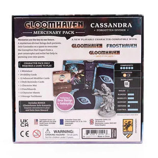 Gamers Guild AZ Cephalofair Games Gloomhaven: Cassandra - Forgotten Diviner Mercenary Pack (Pre-Order) Cephalofair Games