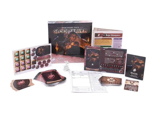 Gamers Guild AZ Cephalofair Games Gloomhaven: Hail - Irritable Enchanter Mercenary Pack (Pre-Order) Cephalofair Games