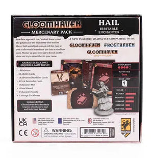 Gamers Guild AZ Cephalofair Games Gloomhaven: Hail - Irritable Enchanter Mercenary Pack (Pre-Order) Cephalofair Games