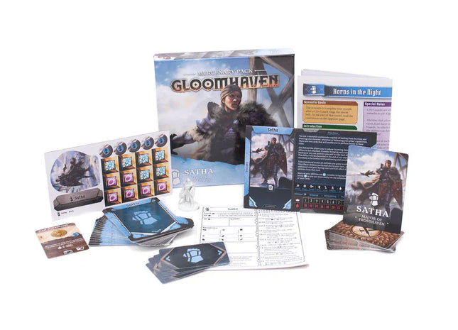 Gamers Guild AZ Cephalofair Games Gloomhaven: Satha - Mayor of Frosthaven Mercenary Pack (Pre-Order) Cephalofair Games