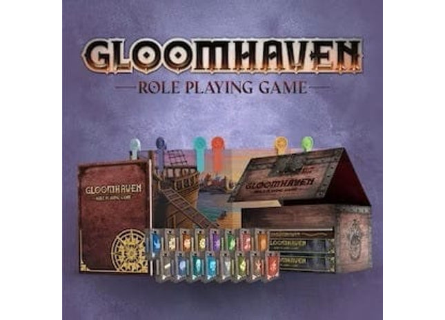 Gamers Guild AZ Cephalofair Games Gloomhaven: The RPG Deluxe Box Set (Pre-Order) Cephalofair Games