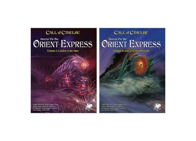 Gamers Guild AZ Chaosium Call of Cthulhu: Horror on the Orient Express Set ACD Distribution