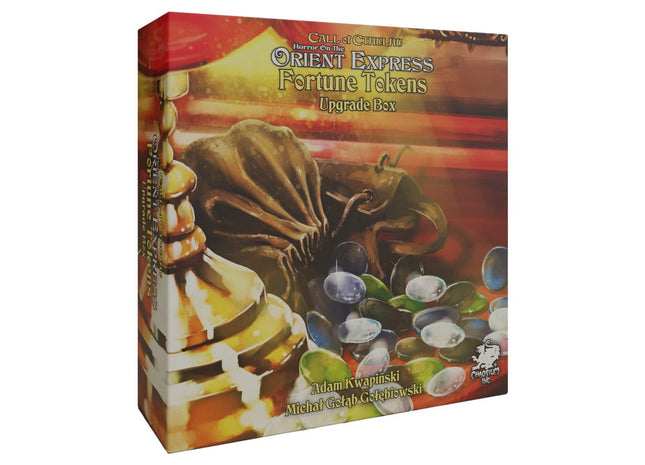 Gamers Guild AZ Chaosium Call of Cthulhu: Horror on the Orient Express: The Board Game - Fortune Tokens Upgrade Box (Pre-Order) ACD Distribution