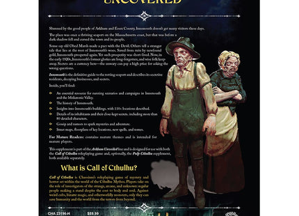 Gamers Guild AZ Chaosium Call of Cthulhu: Innsmouth (Pre-Order) Asmodee