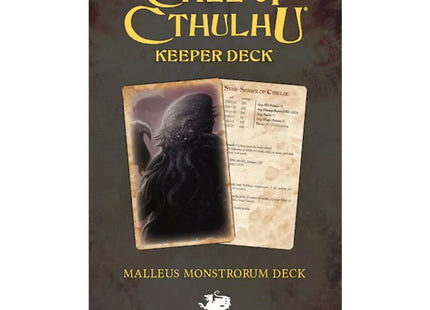 Gamers Guild AZ Chaosium Call of Cthulhu: Keeper Deck - Malleus Monstrorum ACD Distribution