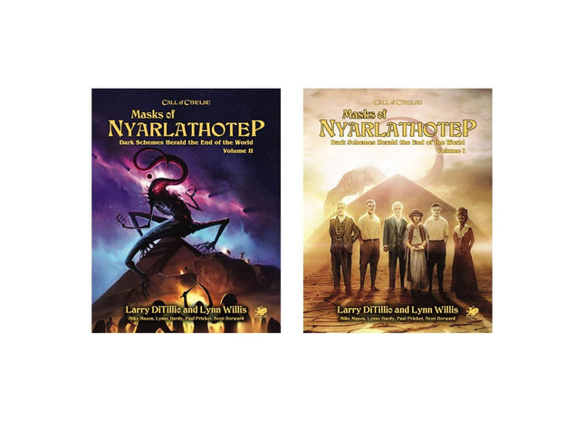 Gamers Guild AZ Chaosium Call of Cthulhu: Masks Of Nyarlathotep Slipcase Set ACD Distribution