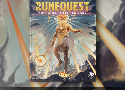 Gamers Guild AZ Chaosium RuneQuest RPG: Cults of RuneQuest - The Gods of Fire and Sky (Pre-Order) AGD