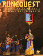 Gamers Guild AZ Chaosium RuneQuest RPG: Gamemaster Screen Pack AGD