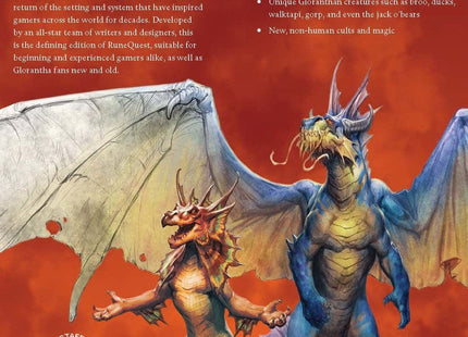 Gamers Guild AZ Chaosium RuneQuest RPG: Glorantha Bestiary AGD