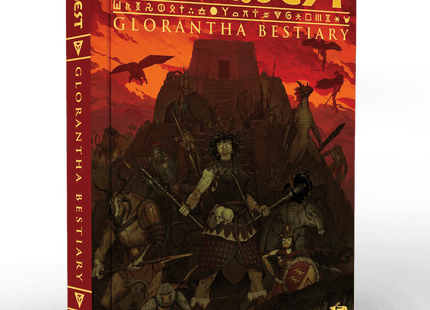Gamers Guild AZ Chaosium RuneQuest RPG: Glorantha Bestiary AGD