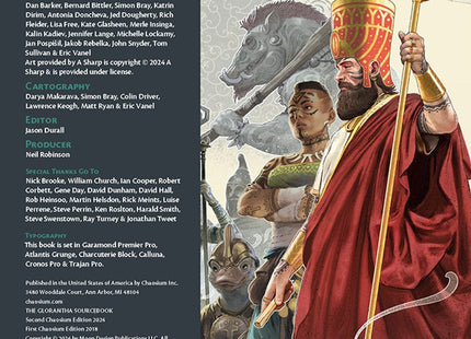 Gamers Guild AZ Chaosium RuneQuest RPG: The Glorantha Sourcebook AGD