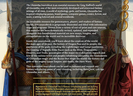 Gamers Guild AZ Chaosium RuneQuest RPG: The Glorantha Sourcebook AGD