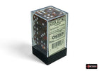 Gamers Guild AZ Chessex Chessex Dice: Festive Symphony/white 16mm d6 Dice Block (12 dice) Chessex