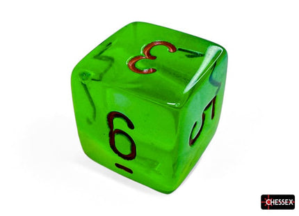 Gamers Guild AZ Chessex Chessex Dice: Gemini Plasma Green-Teal/orange Luminary Polyhedral 7-Dice Set Chessex