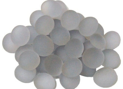 Gamers Guild AZ Chessex CHX01187 - Chessex Glass Gaming Stones: Crystal Lilac Frosted Gaming Stones (40) Chessex
