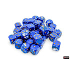 Gamers Guild AZ Chessex CHX24806 - Chessex 12mm D6 Wavebreak With Gold Brushed Dice Block (Pre-Order) Chessex
