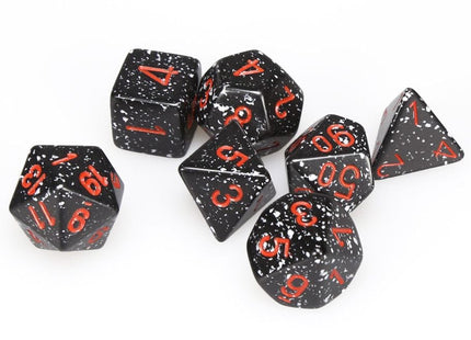 Gamers Guild AZ Chessex CHX25308: Chessex Speckled Space Polyhedral 7-Dice Set ACD Distribution