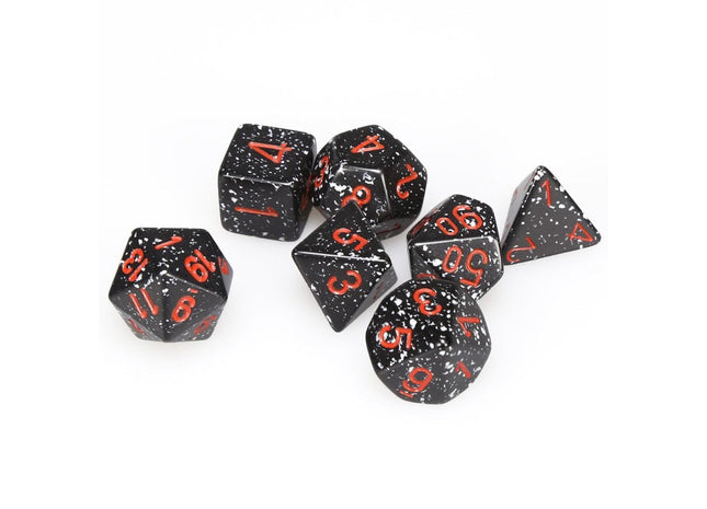 Gamers Guild AZ Chessex CHX25308: Chessex Speckled Space Polyhedral 7-Dice Set ACD Distribution