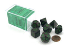 Gamers Guild AZ Chessex CHX25310 - Chessex 7 Die Set Earth Speckled Chessex