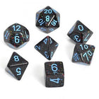 Gamers Guild AZ Chessex CHX25338 - Chessex 7 Die Set Blue Stars Speckled Chessex