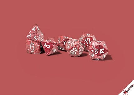 Gamers Guild AZ Chessex CHX25374- Chessex Speckled Lava Stone 7-Dice Set (Pre-Order) AGD