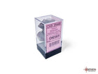 Gamers Guild AZ Chessex CHX25448: Chessex Opaque Polyhedral Black/Pink 7-Dice Set ACD Distribution