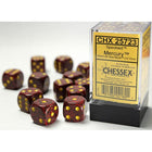 Gamers Guild AZ Chessex CHX25723 - Chessex 16mm Set of 12 D6 Speckled Mercury Chessex