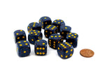Gamers Guild AZ Chessex CHX25766 - Chessex 16mm Twilight Speckled Chessex