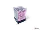 Gamers Guild AZ Chessex CHX25848: Chessex D6 Opaque Black/Pink Dice Block ACD Distribution