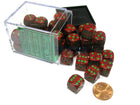 Gamers Guild AZ Chessex CHX25904 - Chessex 12mm Strawberry Speckled Chessex