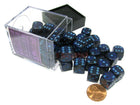 Gamers Guild AZ Chessex CHX25907 - Chessex  12mm Cobalt Speckled Chessex