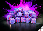 Gamers Guild AZ Chessex CHX25967 - Chessex Speckled Purple Passion D6 - 36ct Dice Block (Pre-Order) AGD