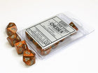 Gamers Guild AZ Chessex CHX27303 - Chessex Set of Ten D10 Glitter Gold / Silver Chessex