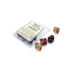 Gamers Guild AZ Chessex CHX27359 - Chessex Set of Ten d10 Nebula Primary/blue Chessex