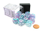 Gamers Guild AZ Chessex CHX27745 - Chessex 16mm Nebula Wisteria/White Luminary Chessex