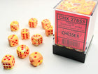 Gamers Guild AZ Chessex CHX27853 - Chessex 12mm Festive Sunburst/Red Chessex