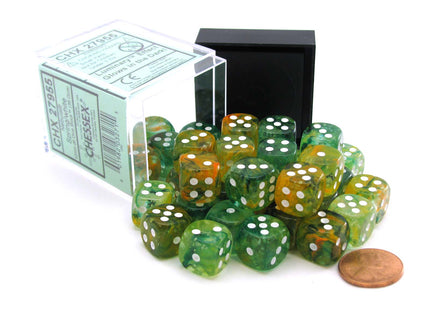 Gamers Guild AZ Chessex CHX27955 - Chessex 12mm Nebula Spring White Luminary Chessex