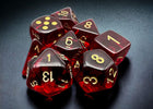 Gamers Guild AZ Chessex CHX30058 Chessex Lab Dice: Translucent Crimson/gold Chessex
