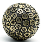 Gamers Guild AZ Chinese Dice Metal D100 - Bronze Alibaba