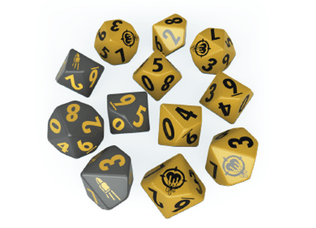 Gamers Guild AZ Chip Theory Games Fallout Factions: Dice Sets - The Operators (Pre-Order) GTS